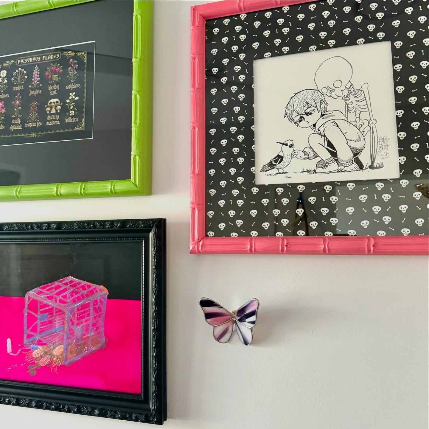 Butterfly Wallflower- made to order