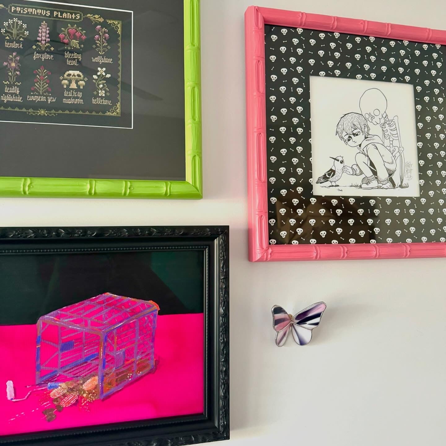 Butterfly Wallflower- made to order