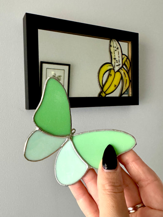 Large Halloween Wallflower Butterfly Mint Green