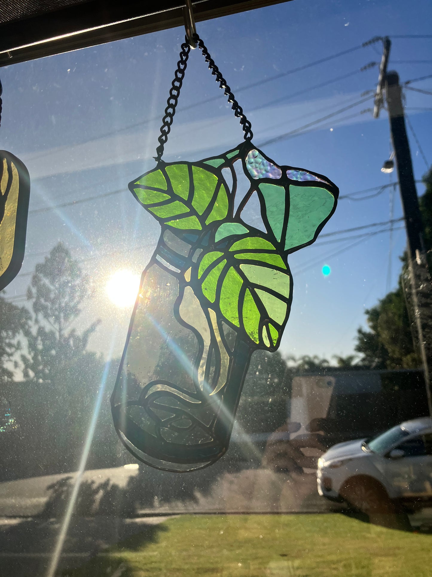 Botanical suncatcher