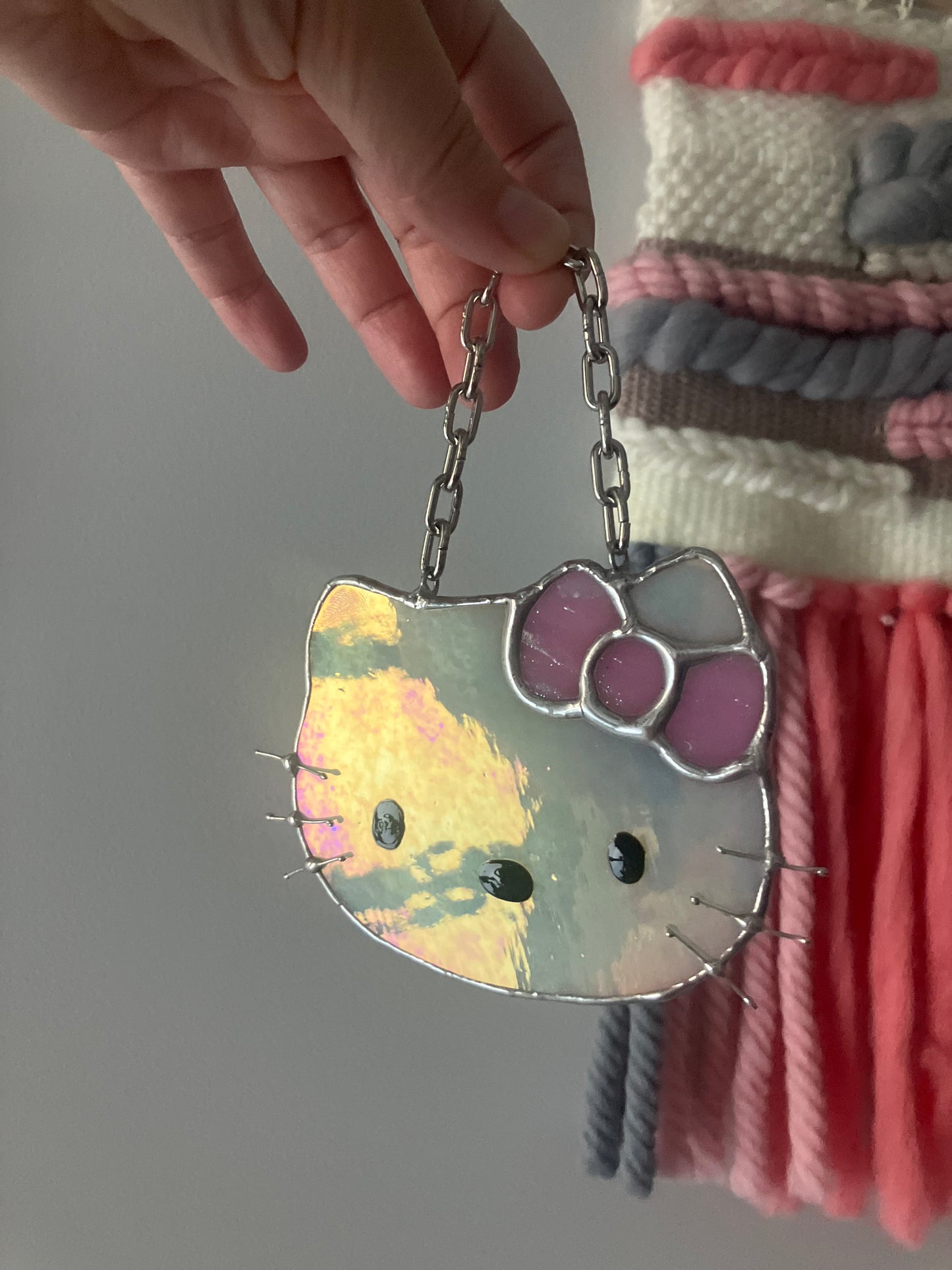 Hello Kitty suncatcher
