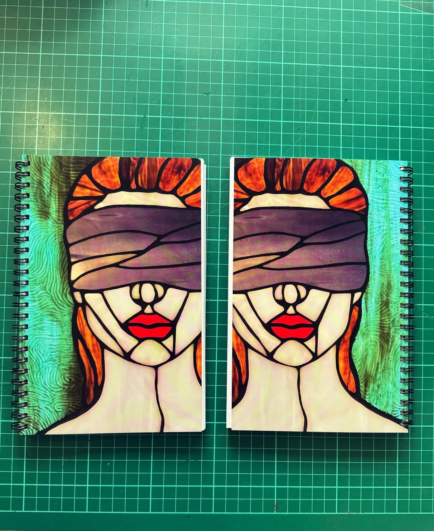 A5 Blindfold Sketch Book (blank)