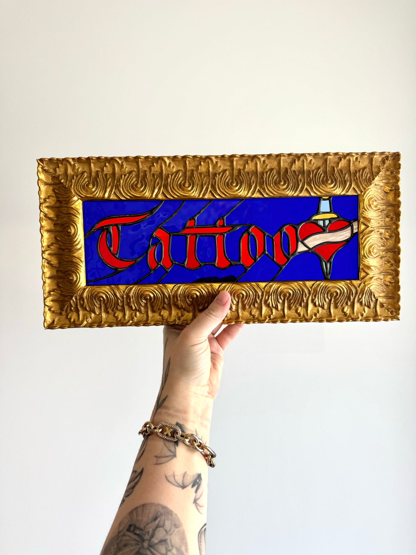 Framed Tattoo Sign