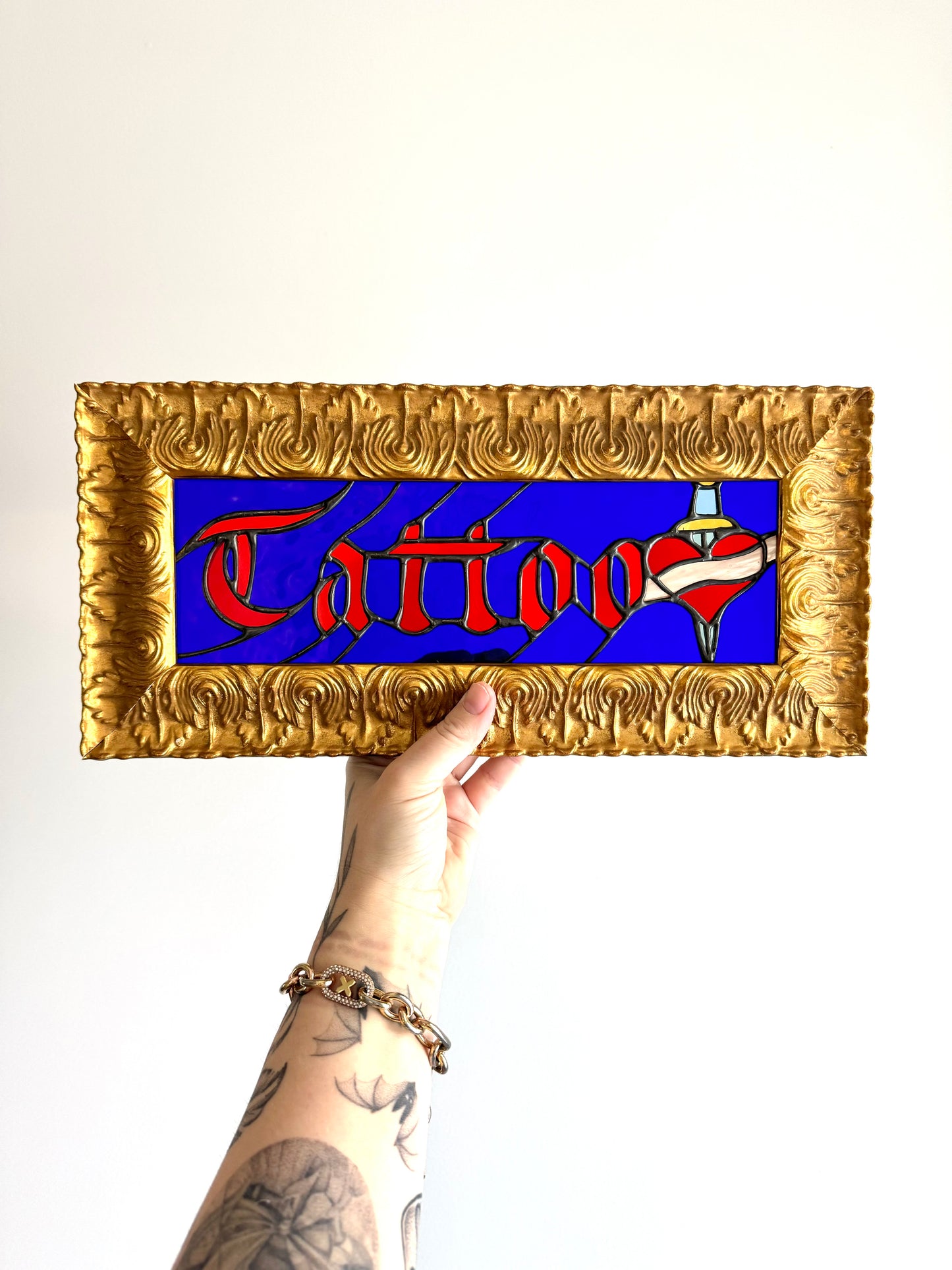 Framed Tattoo Sign