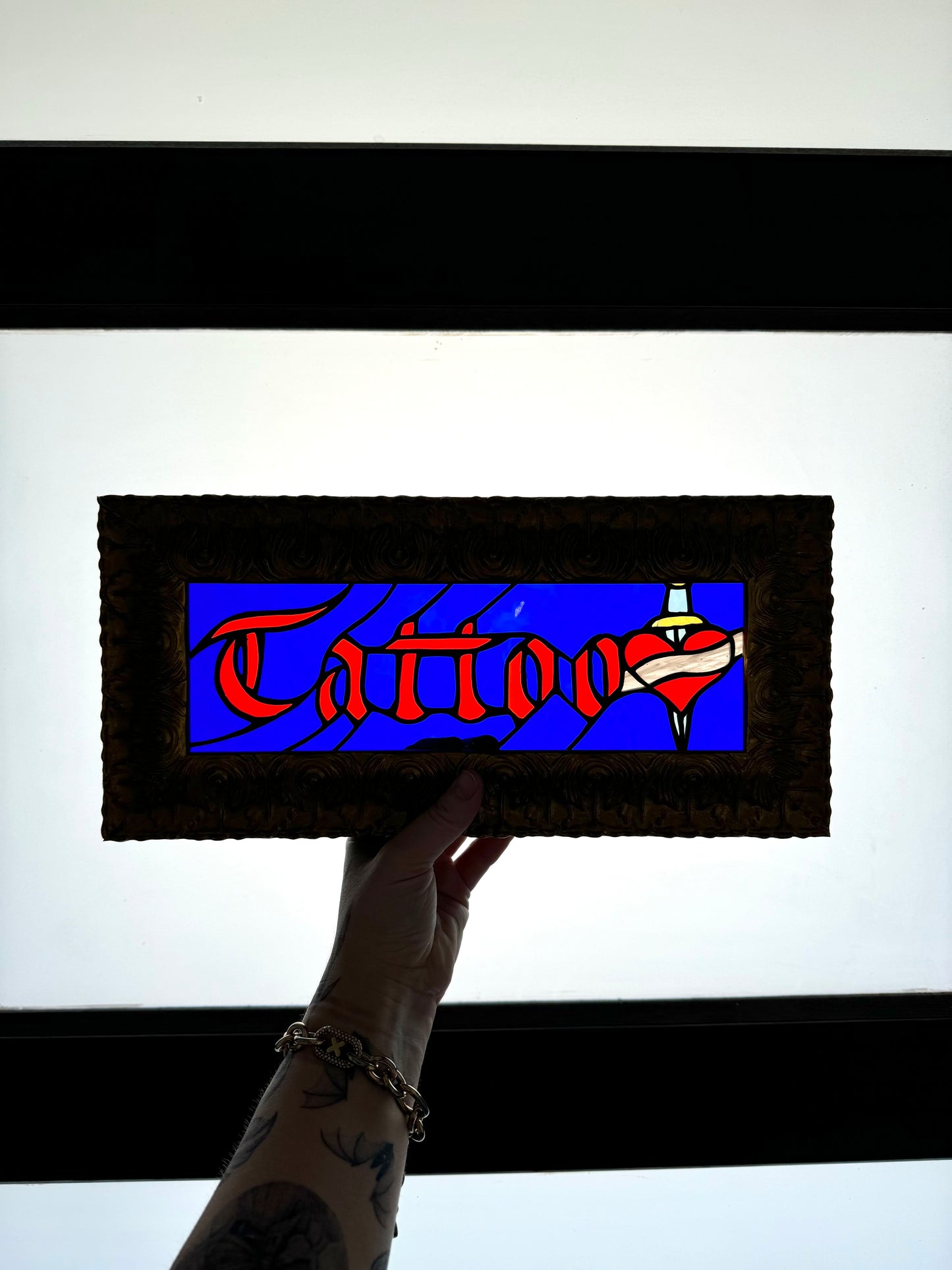 Framed Tattoo Sign