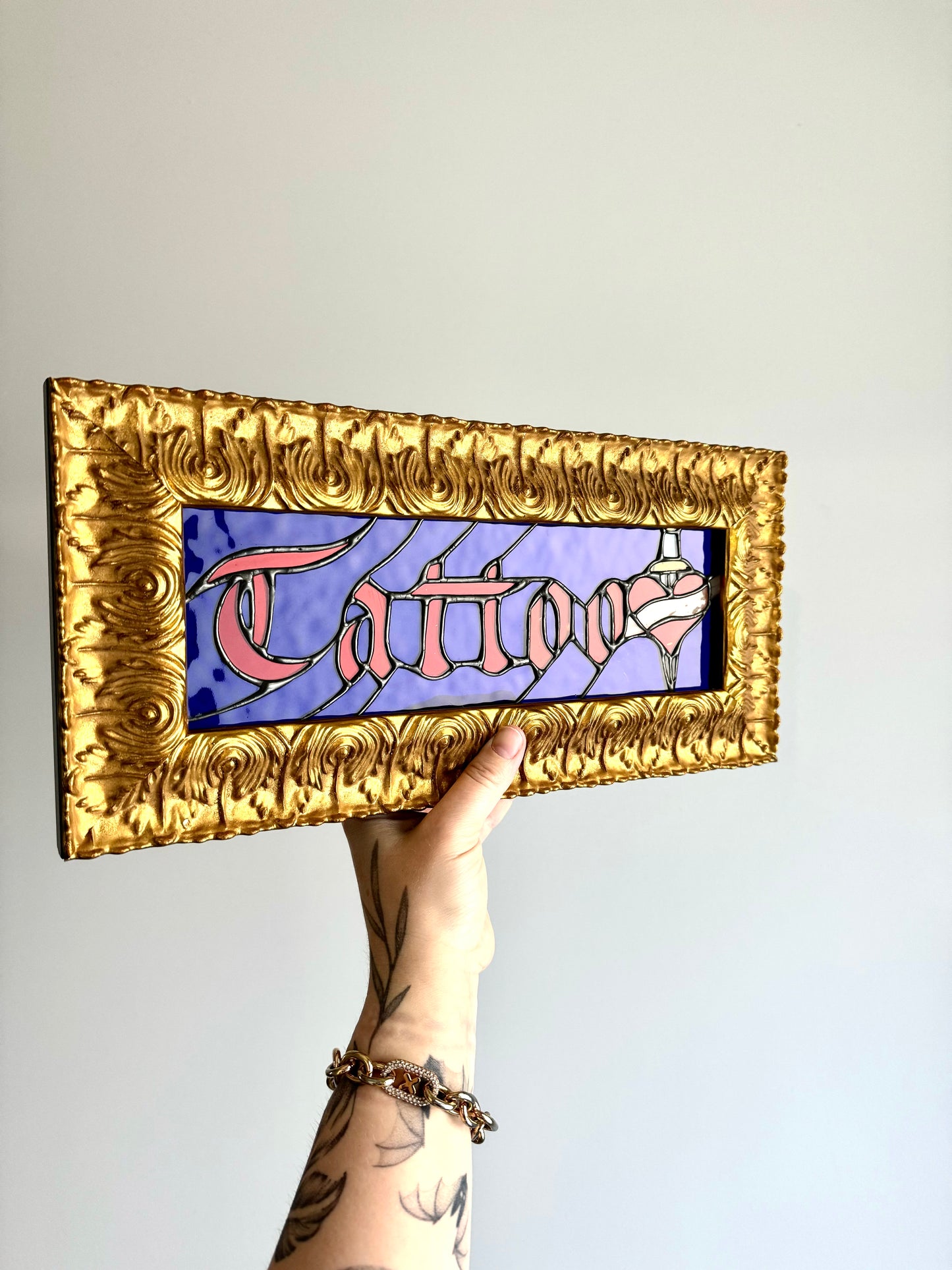 Framed Tattoo Sign