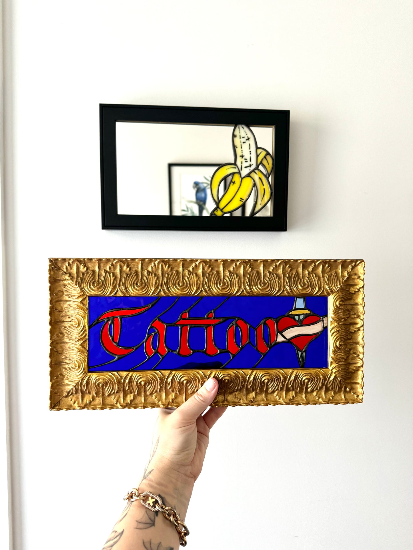 Framed Tattoo Sign