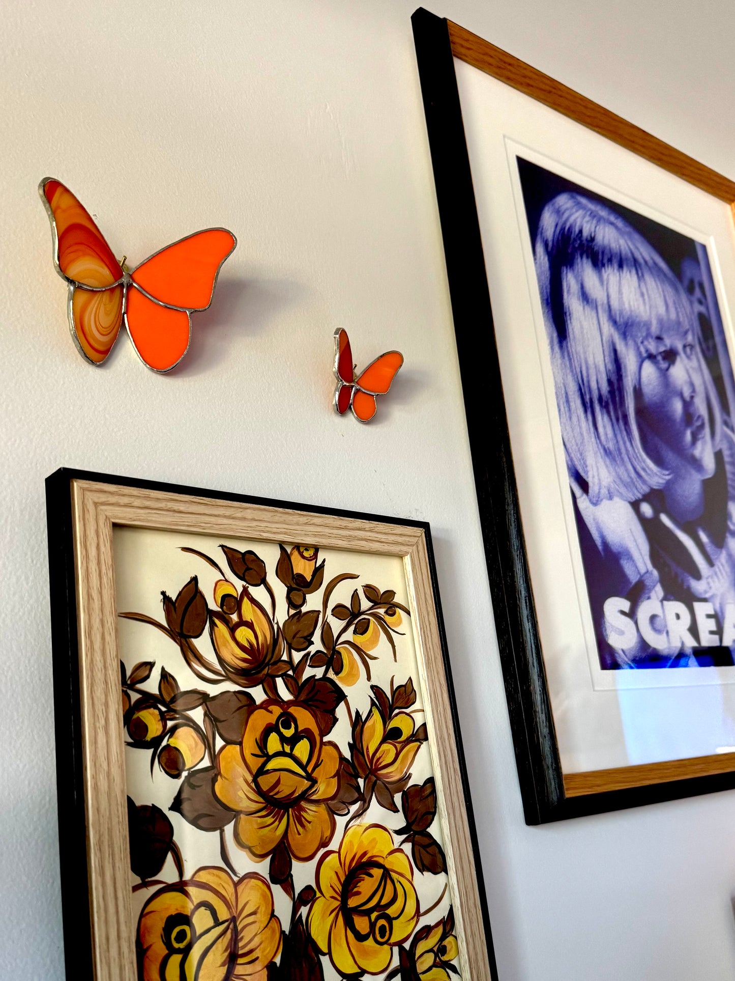 Small Halloween Wallflower Butterfly Orange