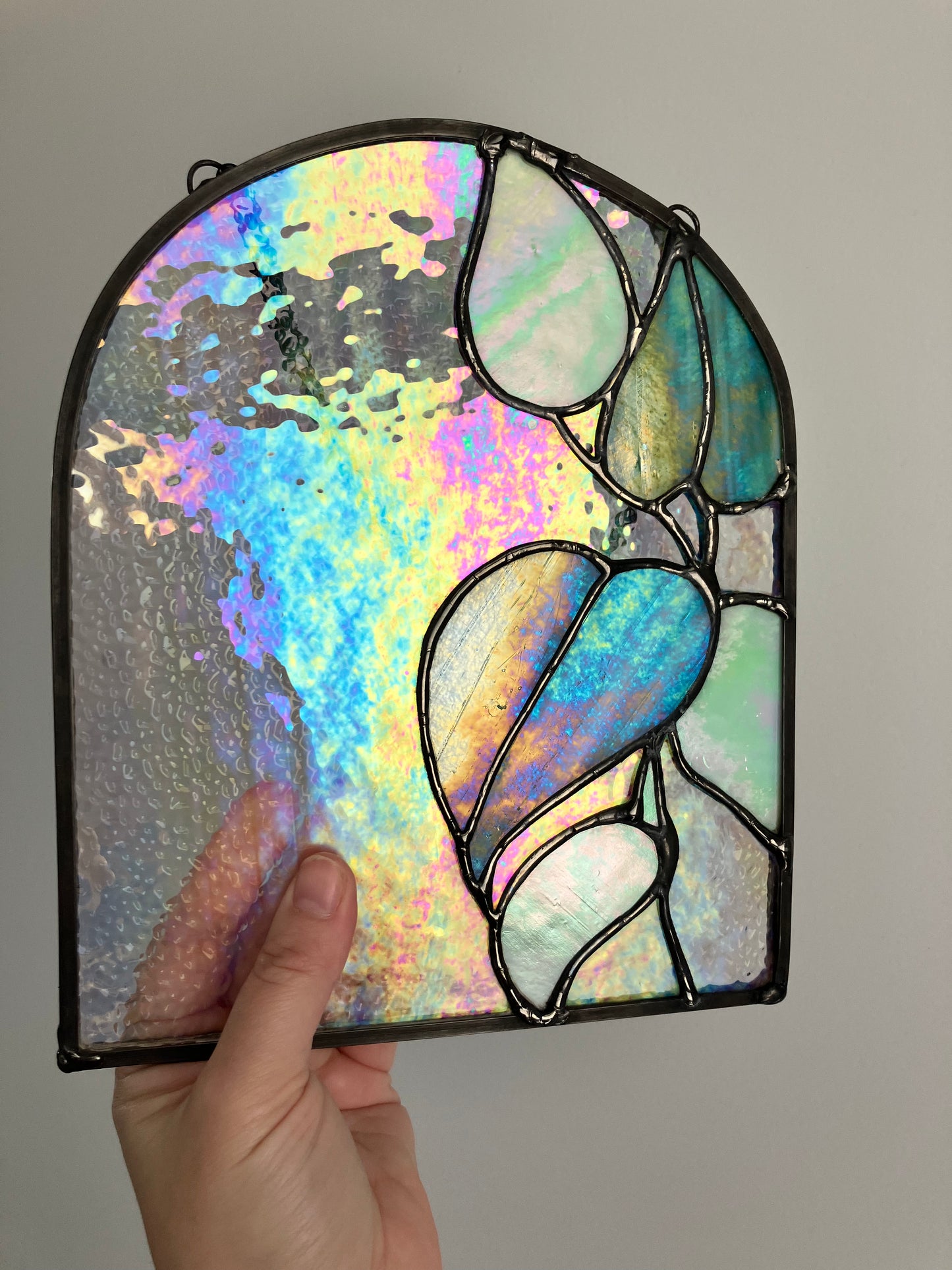 Iridescent Pothos Panel