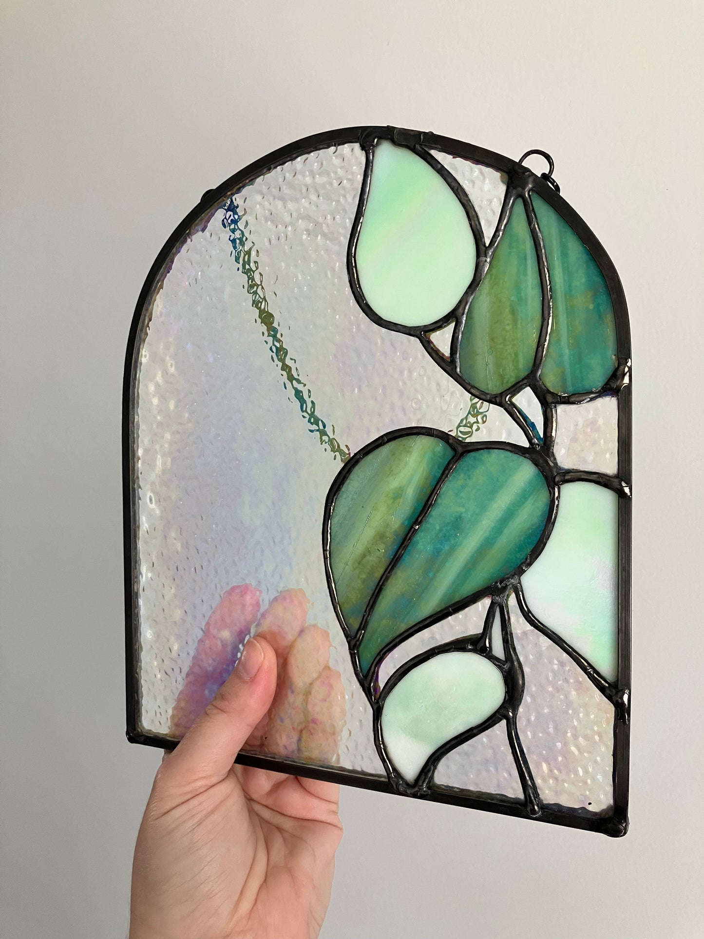 Iridescent Pothos Panel