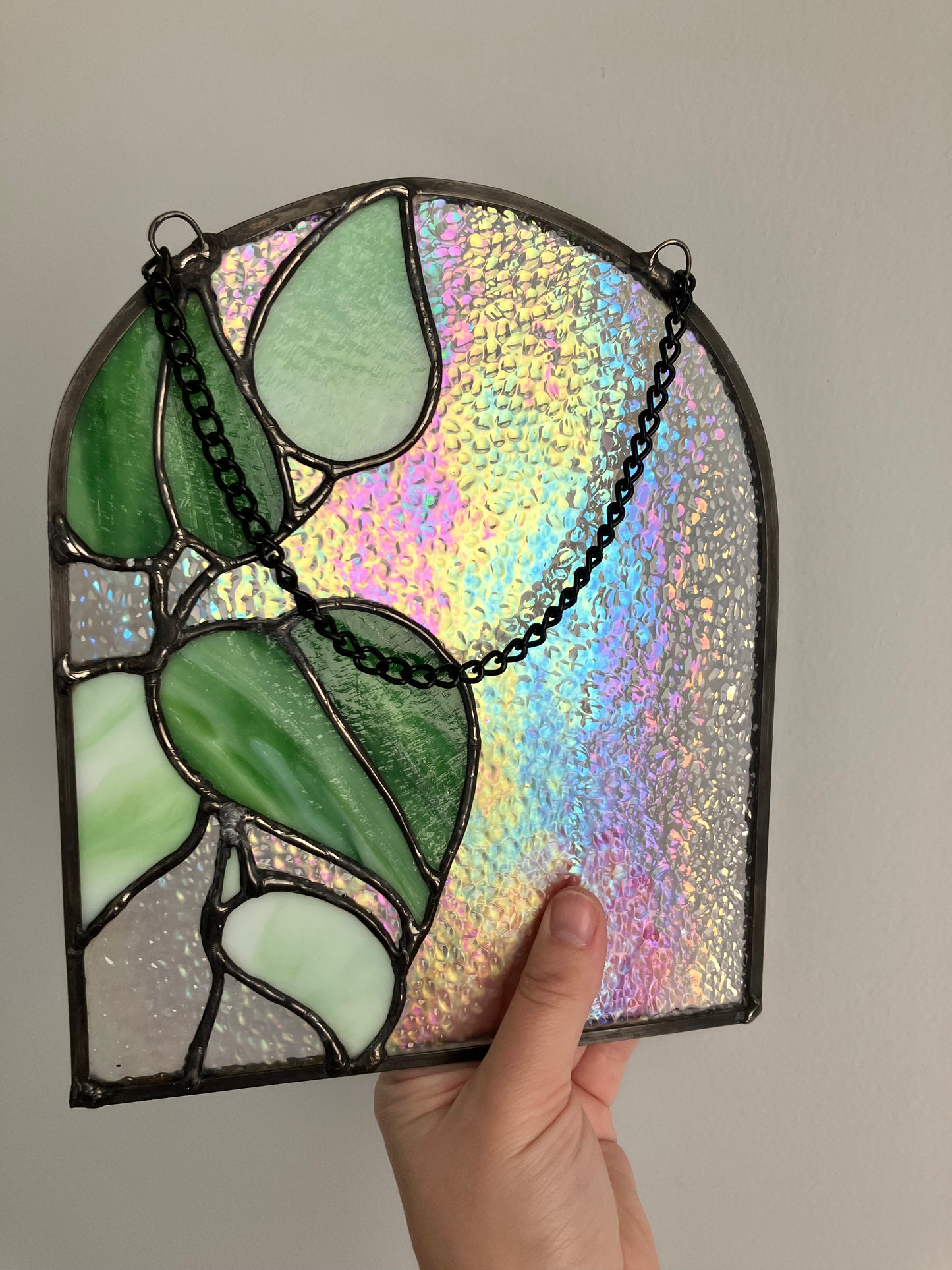 Iridescent Pothos Panel